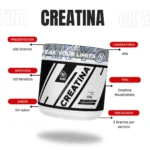 Creatina Monohidratada 400 Gramos IMN-np-3