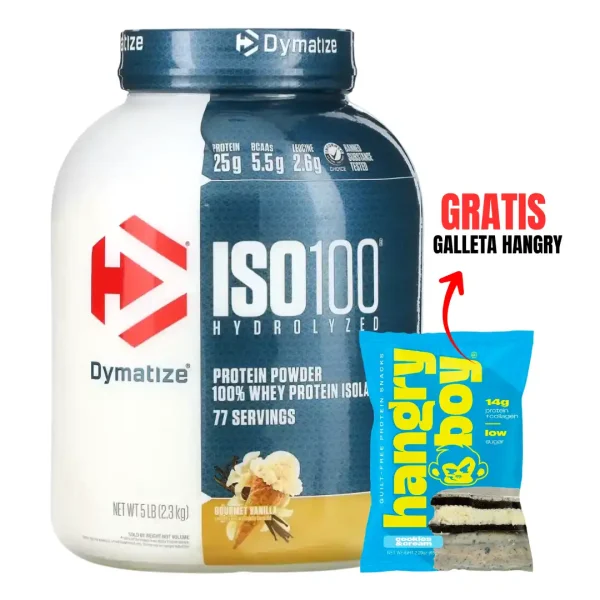 Proteína Iso 100 5 Libras Dymatize
