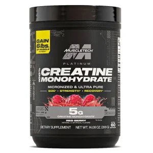 Platinum 100% Creatine Muscletech 399 GR con sabor