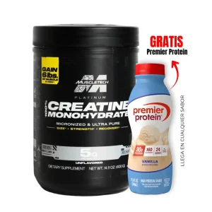 Platinum 100% Creatine Muscletech 400 GR