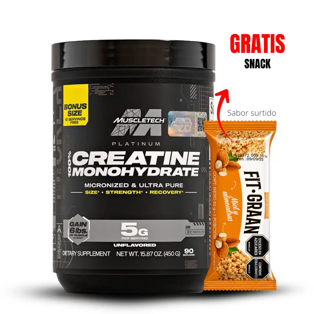 Platinum 100% Creatine Muscletech 450 GR