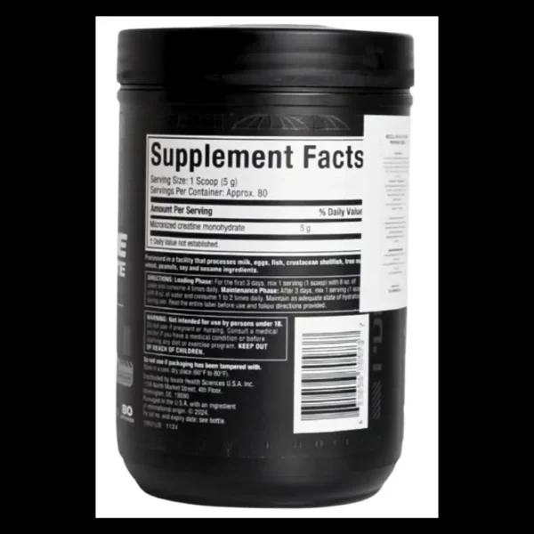 Platinum 100% Creatine Muscletech 400 GR - Imagen 2