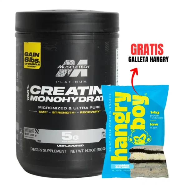 Platinum 100% Creatine Muscletech 400 GR