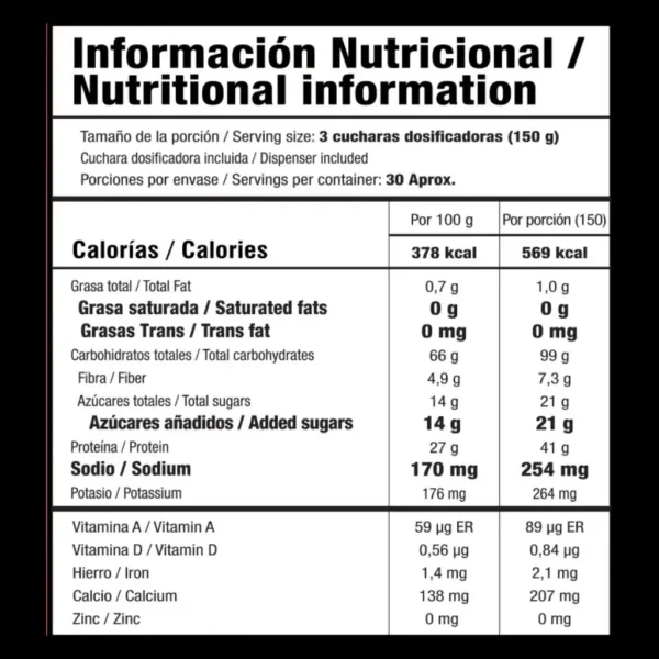 Proteína Mass Evolution 10 Lb Smart Nutrition - Imagen 2