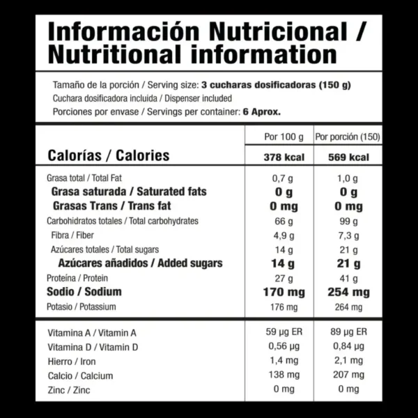 Proteína Mass Evolution 2 Lb Smart Nutrition - Imagen 2