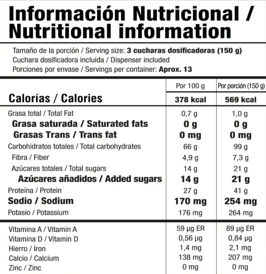 Proteína Mass Evolution 4.2 Lb Smart Nutrition - Imagen 4