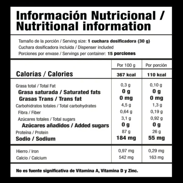 Proteína Whey Pure 1 Libra Smart Nutrition - Imagen 2