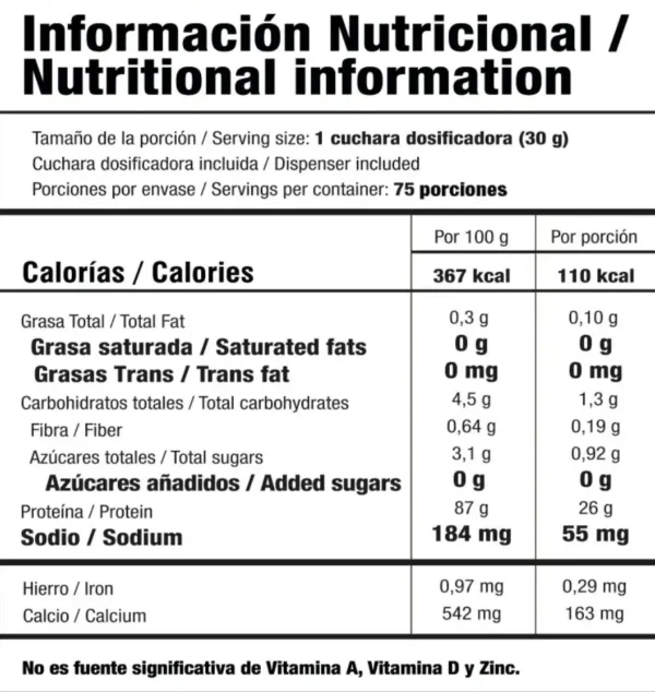 Proteína Whey Pure 5 Libras Smart Nutrition - Imagen 4