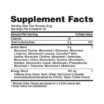 Tabla Amino Energy 30 Servicios ON