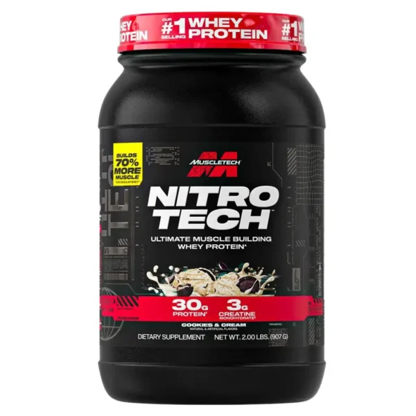 Proteína Nitro Tech Protein 2 Libras Muscletech