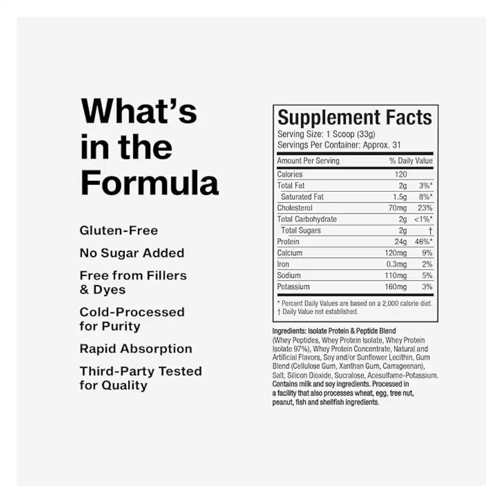 Proteína Nitro Tech Whey Gold 2 Libras Muscletech - Imagen 4