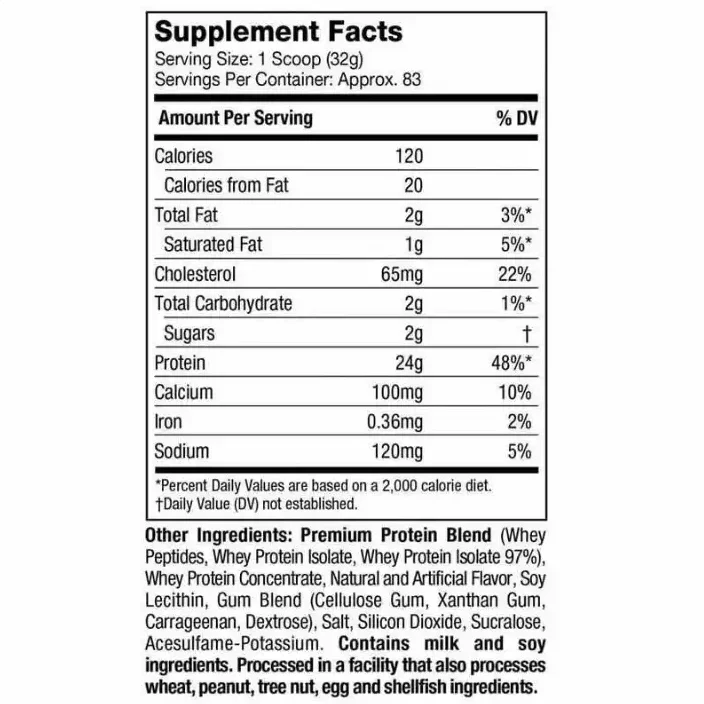 Proteína Nitro Tech Whey Gold 5 Libras Muscletech - Imagen 4