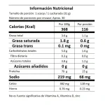Tabla Proteína Proton Whey 2 Libras Smart Muscle