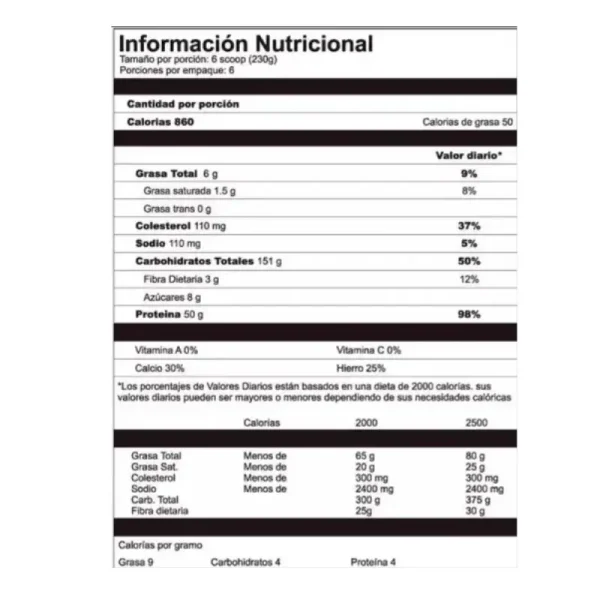 Proton + 3 Libras Smart Muscle - Imagen 4
