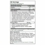 Tabla -Amino Energy 65 Servicios ON