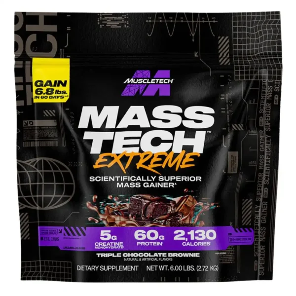 Proteína Mass Tech Extreme 2000 6 Libras Muscletech