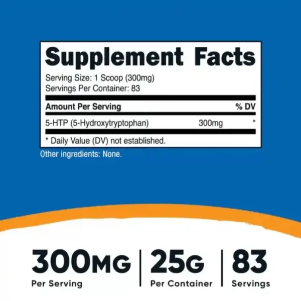 5-Htp 83 Servicios Nutricost - Imagen 2