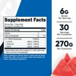 Tabla -Bcaa 30 Servicios Nutricost
