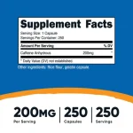 cafeina-200-mg-250-capsulas-nutricost-2-nutrafit