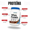 Proteína Whey Protein Concentrate 2 Lb Nutricost - Imagen 4