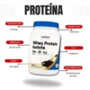 Proteína Whey Protein Isolate 2 Lb Nutricost - Imagen 4