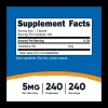Yohimbina 5Mg 240 Capsulas Nutricost - Imagen 2