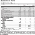 Tabla - Creatina Cell-Tech 6 Libras 56 Servicios Muscletech