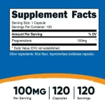 pregnenolone-100-mg-120-capsulas -nutricost-2-nutrafit