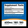 NAC N-Acetilcisteina 600 Mg 180 Capsulas Nutricost - Imagen 2