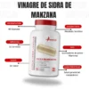 Vinagre De Sidra De Manzana 90 Capsulas Metabolic Nutrition - Imagen 4