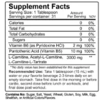 Tabla- L-Carnitina 3000 Mg Nutrakey