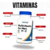 Multivitamin For Men 120 Capsulas Nutricost - Imagen 4