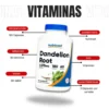 Raiz De Diente De Leon 180 Capsulas Nutricost - Imagen 4