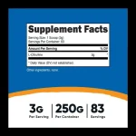 Tabla - L-Citrulina 83 Servicios Nutricost