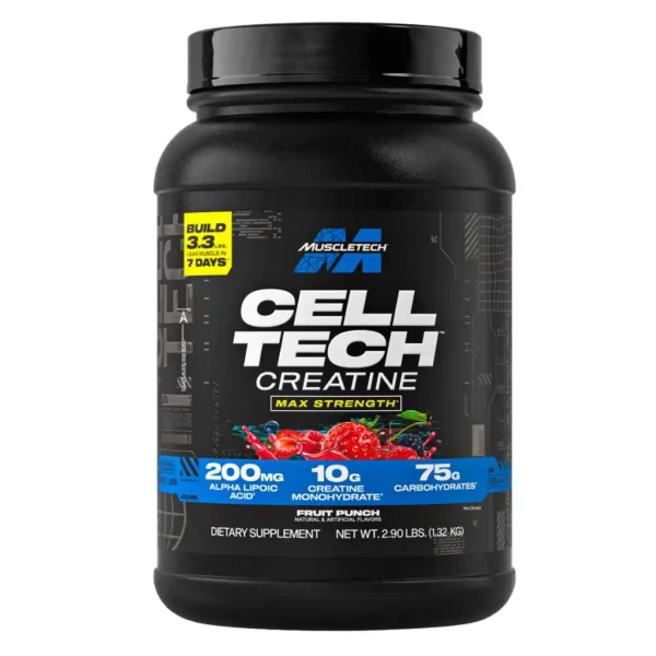 Creatina Cell-Tech 3 Libras 27 Servicios Muscletech