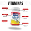 Aceite De Ajo 1500 Mg 100 Capsulas Healthy America - Imagen 4