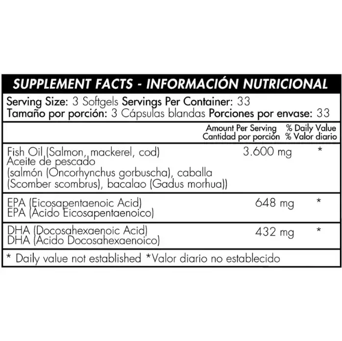 Omega 3 1200 Mg 60 Capsulas Healthy America - Imagen 4