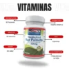 Saw Palmetto 320 Mg 60 Capsulas Healthy America - Imagen 4