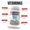 Zinc 40 Mg 100 Capsulas Healthy America - Imagen 4