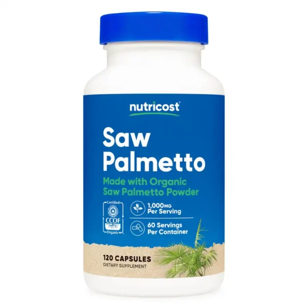 Saw Palmetto 1000 Mg 60 Servicios Nutricost