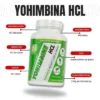 Yohimbina HCL 3 Mg 90 Capsulas Nutrakey - Imagen 4