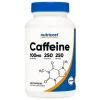 Cafeina 100 Mg 250 Capsulas Nutricost