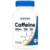 Cafeina 200 Mg 120 Capsulas Nutricost