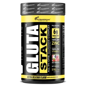 Aminoácido Gluta Stack 30 Servicios Nutramerican Pharma