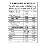 tabla nutricional bcaa imn