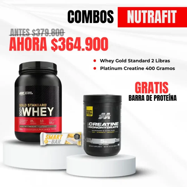 Combo Whey Gold Standard + Platinum Creatine