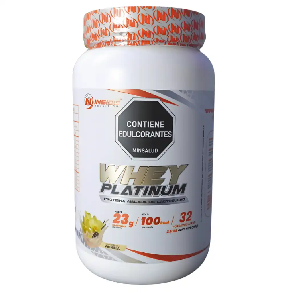 Proteína Whey Platinum Isolate 2 Libras Inside Nutrition