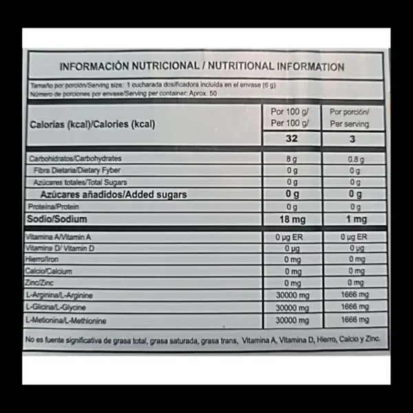 Creatina Crea Bolic 300 Gramos Inside Nutrition - Imagen 2