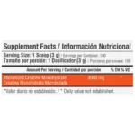 Tabla-Creatina Monohidratada 3000 100 Servicios Healthy Sports