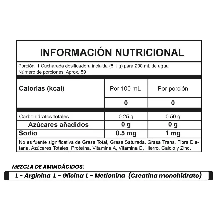 Crea Bolic 300 Gramos Inside Nutrition - Imagen 4